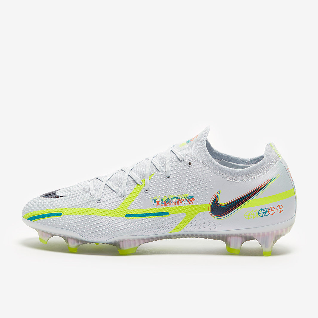 Nike Phantom GT II Elite FG Football Boots Football Grey/Blackened Blue