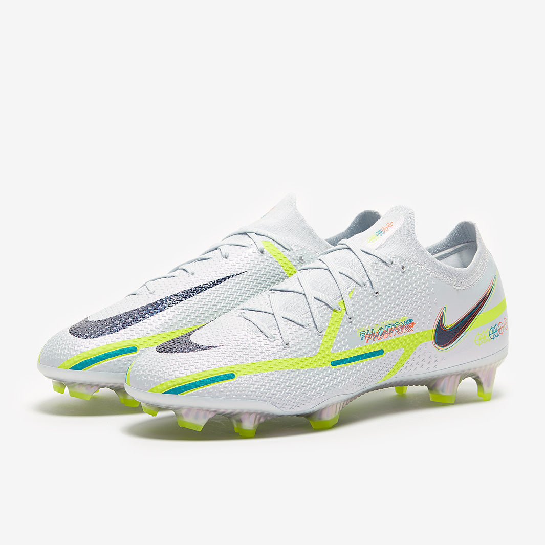 Nike Phantom GT II Elite FG Football Boots Football Grey/Blackened Blue