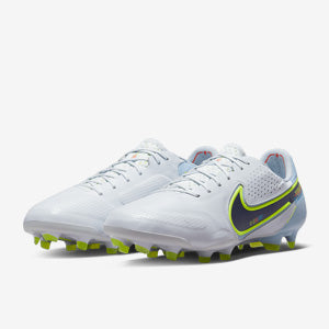 Nike Tiempo Legend IX Elite FG Chuteira Campo Football Grey/Blackened Blue