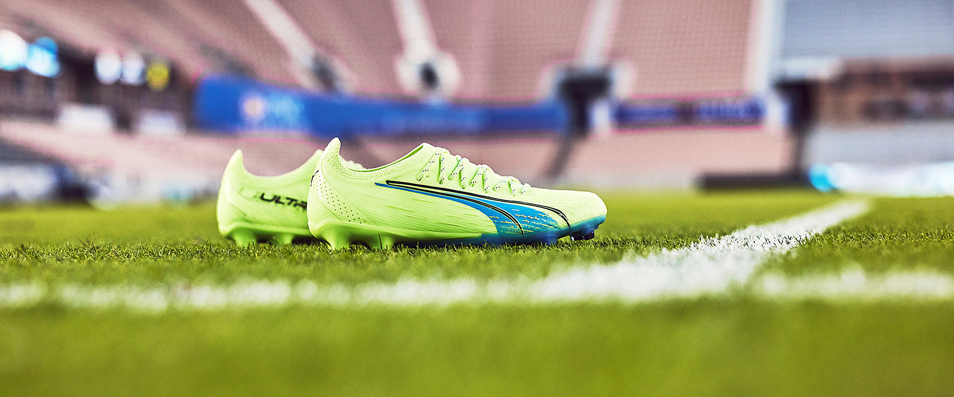 Puma Ultra Ultimate FG/AG Football Boots Fizzy Light/Parisian Night/Blue Glimmer