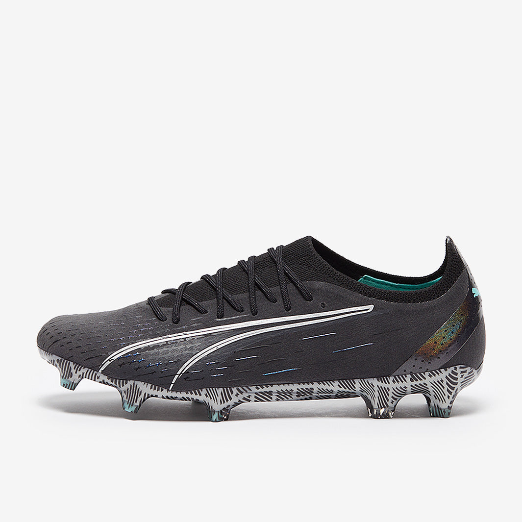 Puma Ultra Ultimate FG/AG Football Boots Puma Black/Puma White/Elektro Aqua