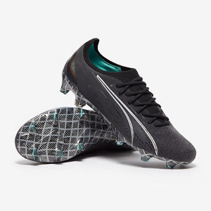 Puma Ultra Ultimate FG/AG Football Boots Puma Black/Puma White/Elektro Aqua