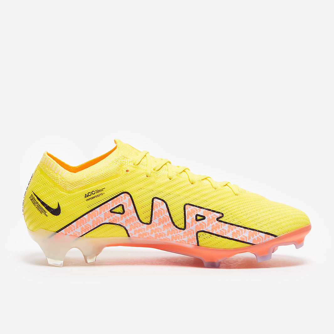 Nike Air Zoom Mercurial Vapor XV Elite FG Football Boots Yellow Strike/Sunset Glow/Doll