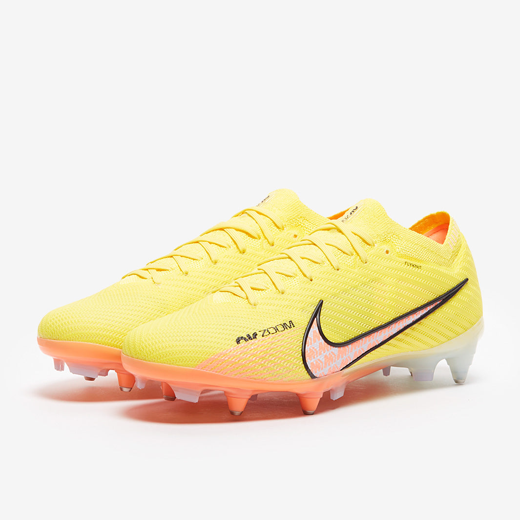 Nike Air Zoom Mercurial Vapor XV Elite SG-Pro Anti-Clog Football Boots Yellow Strike/Sunset Glow/Doll