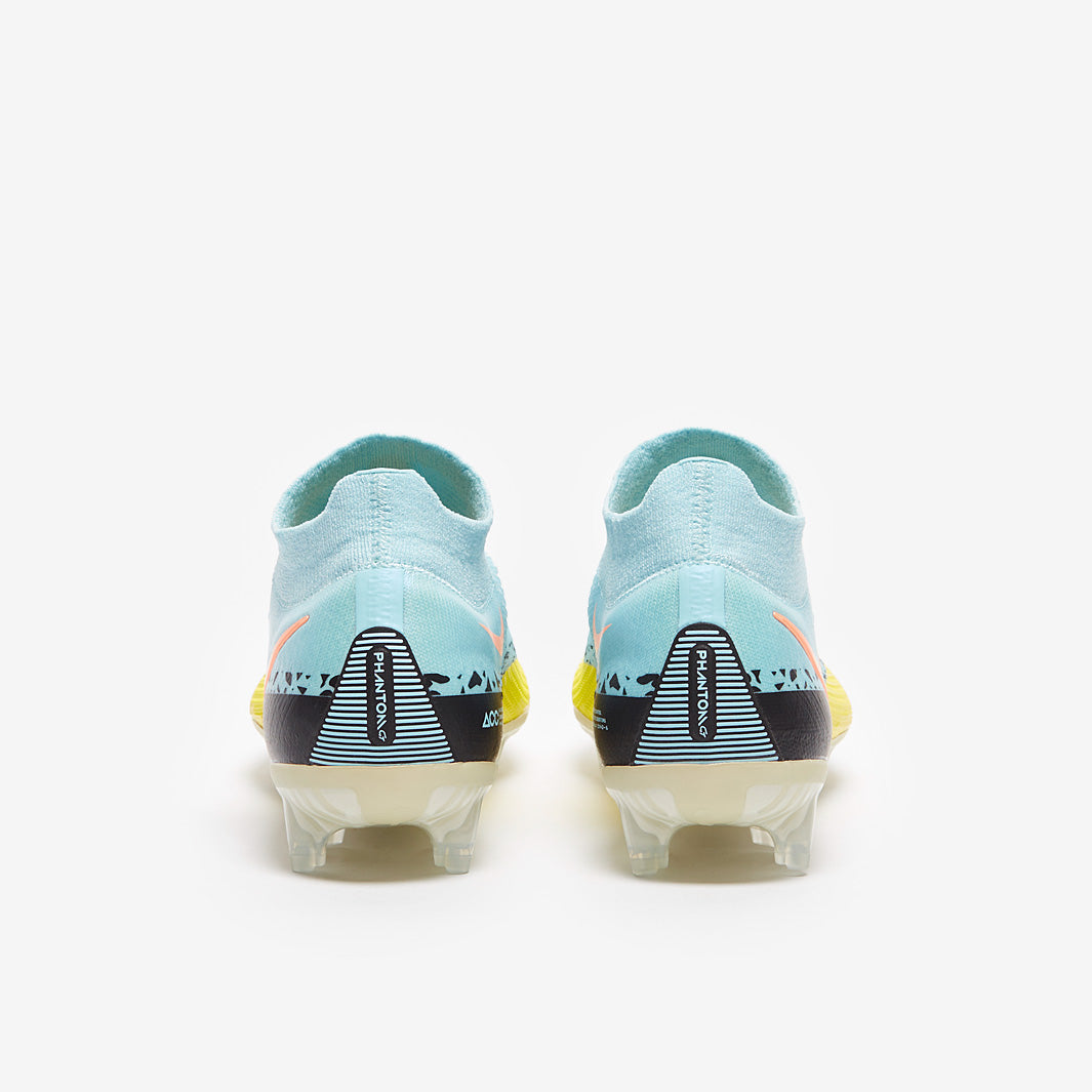 Nike Phantom GT II Elite DF FG Football Boots Glacier Ice/Black/Yellow Strike