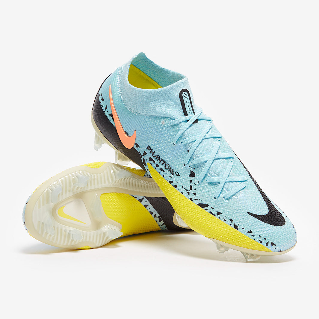 Nike Phantom GT II Elite DF FG Football Boots Glacier Ice/Black/Yellow Strike