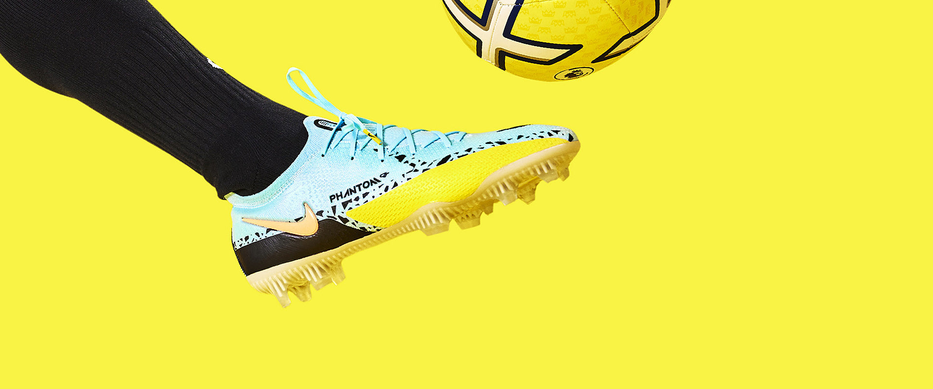 Nike Phantom GT II Elite FG Football Boots Glacier Ice/Black/Yellow Strike