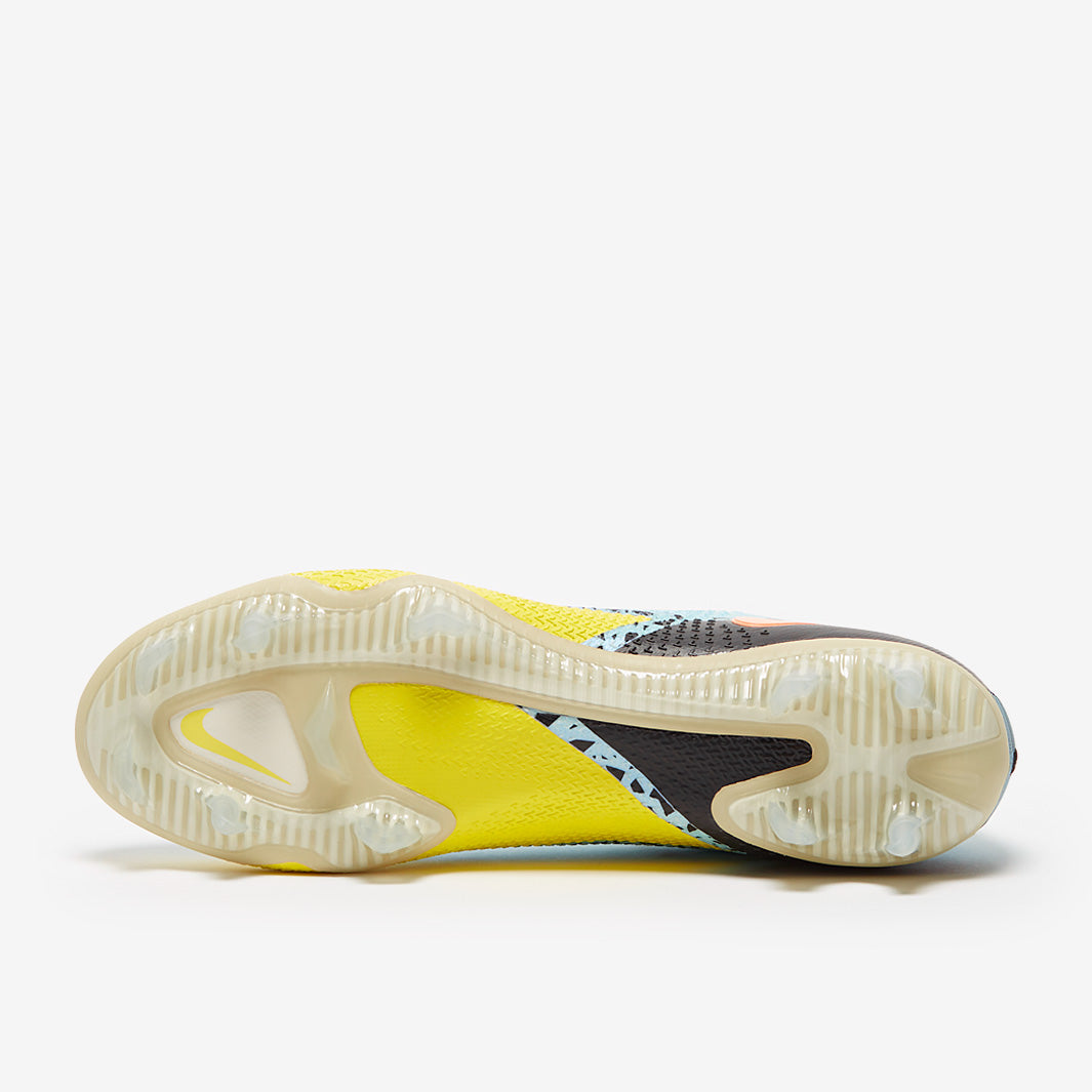 Nike Phantom GT II Elite FG Football Boots Glacier Ice/Black/Yellow Strike