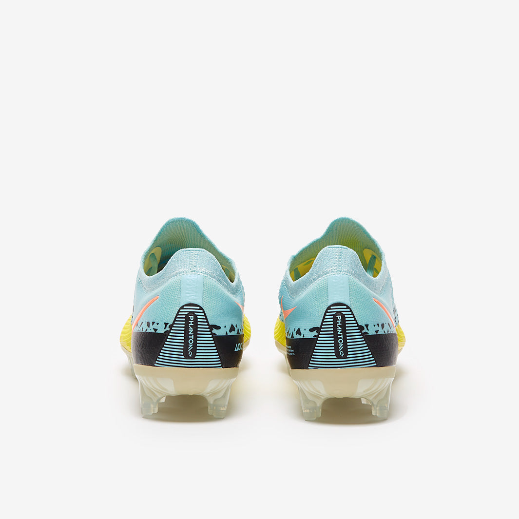 Nike Phantom GT II Elite FG Football Boots Glacier Ice/Black/Yellow Strike