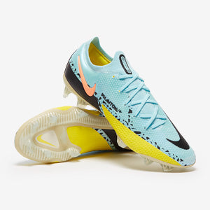 Nike Phantom GT II Elite FG Football Boots Glacier Ice/Black/Yellow Strike