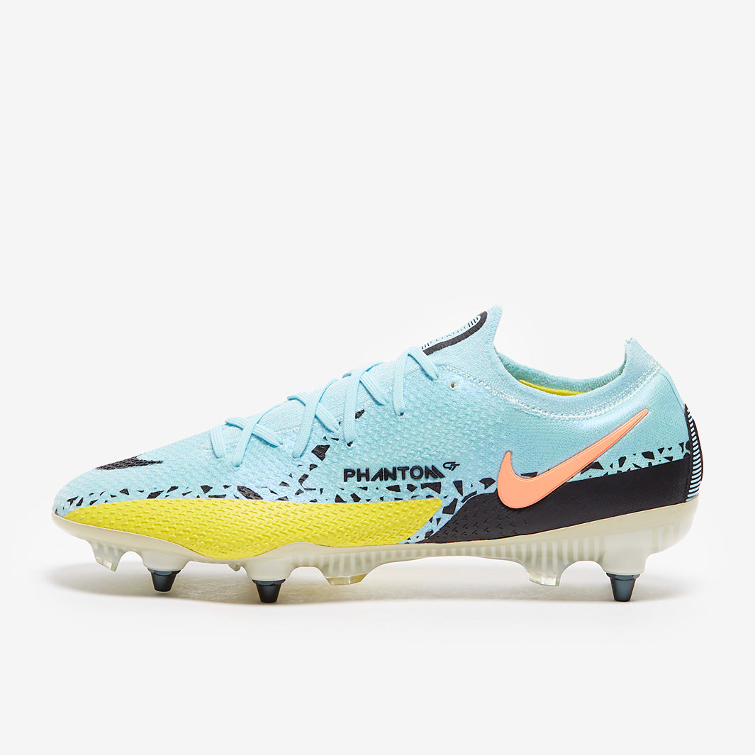 Nike Phantom GT II Elite SG Pro Anti-Clog Football Boots Black/White