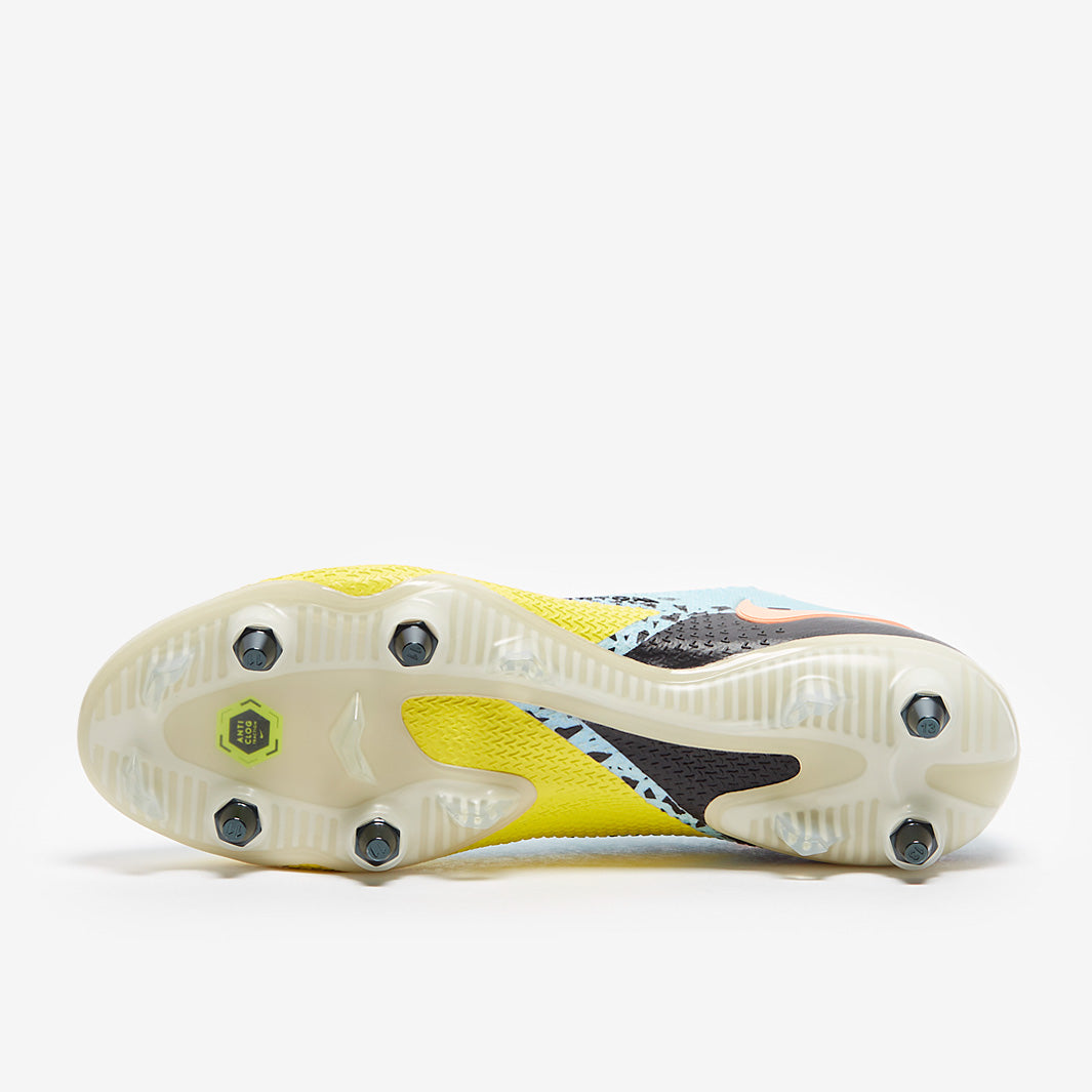Nike Phantom GT II Elite SG Pro Anti-Clog Football Boots Black/White