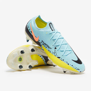 Nike Phantom GT II Elite SG Pro Anti-Clog Football Boots Black/White