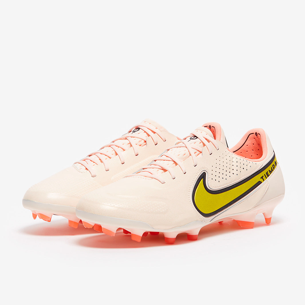 Nike Tiempo Legend IX Elite FG Football Boots Guava Ice/Yellow Strike/Sunset Glow