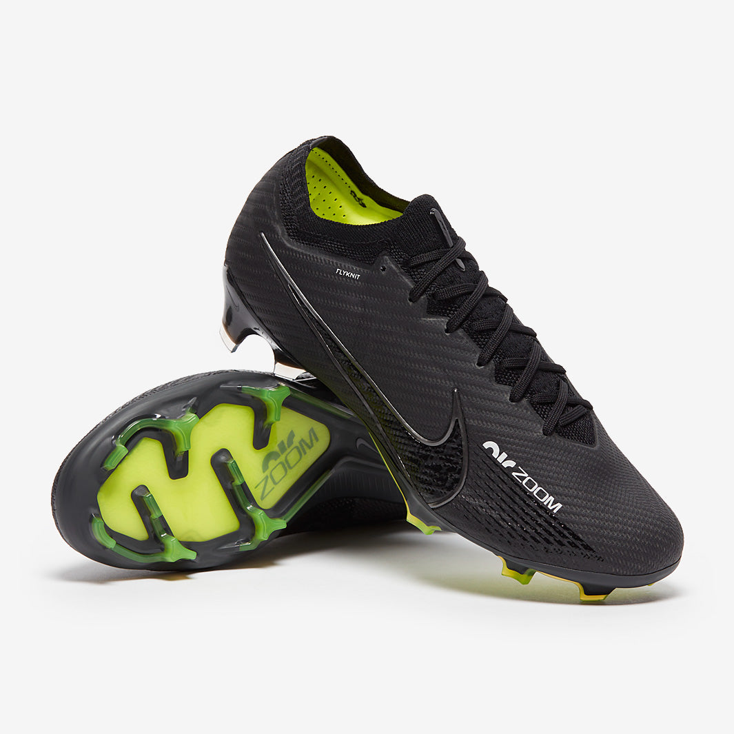 Nike Air Zoom Mercurial Vapor XV Elite FG Football Boots Black/Dk Smoke Grey/Summit White/Volt