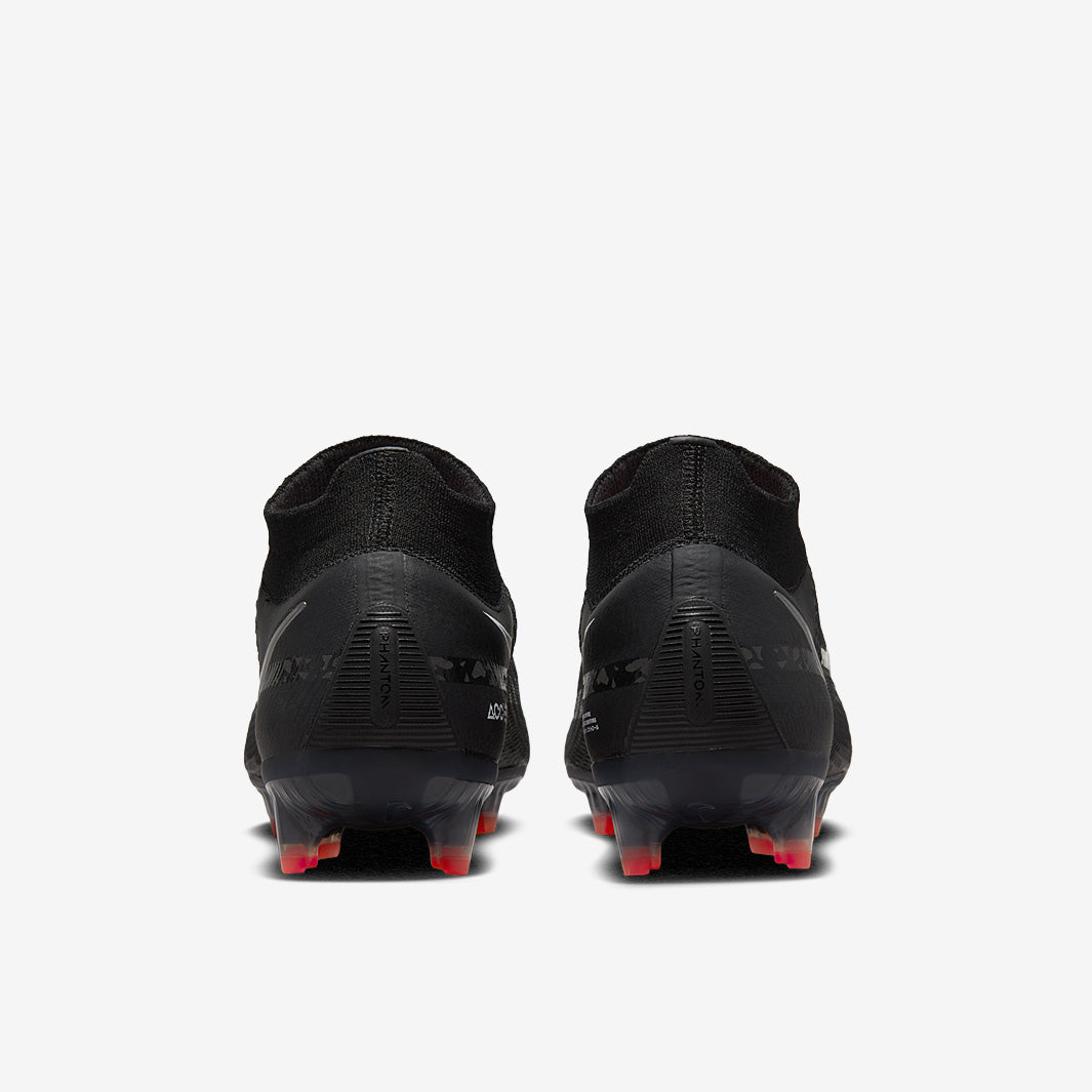 Nike Phantom GT II Elite DF FG Football Boots Black/Dk Smoke Grey/Summit White