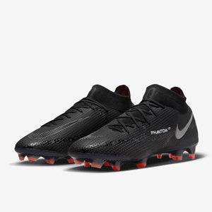 Nike Phantom GT II Elite DF FG Football Boots Black/Dk Smoke Grey/Summit White