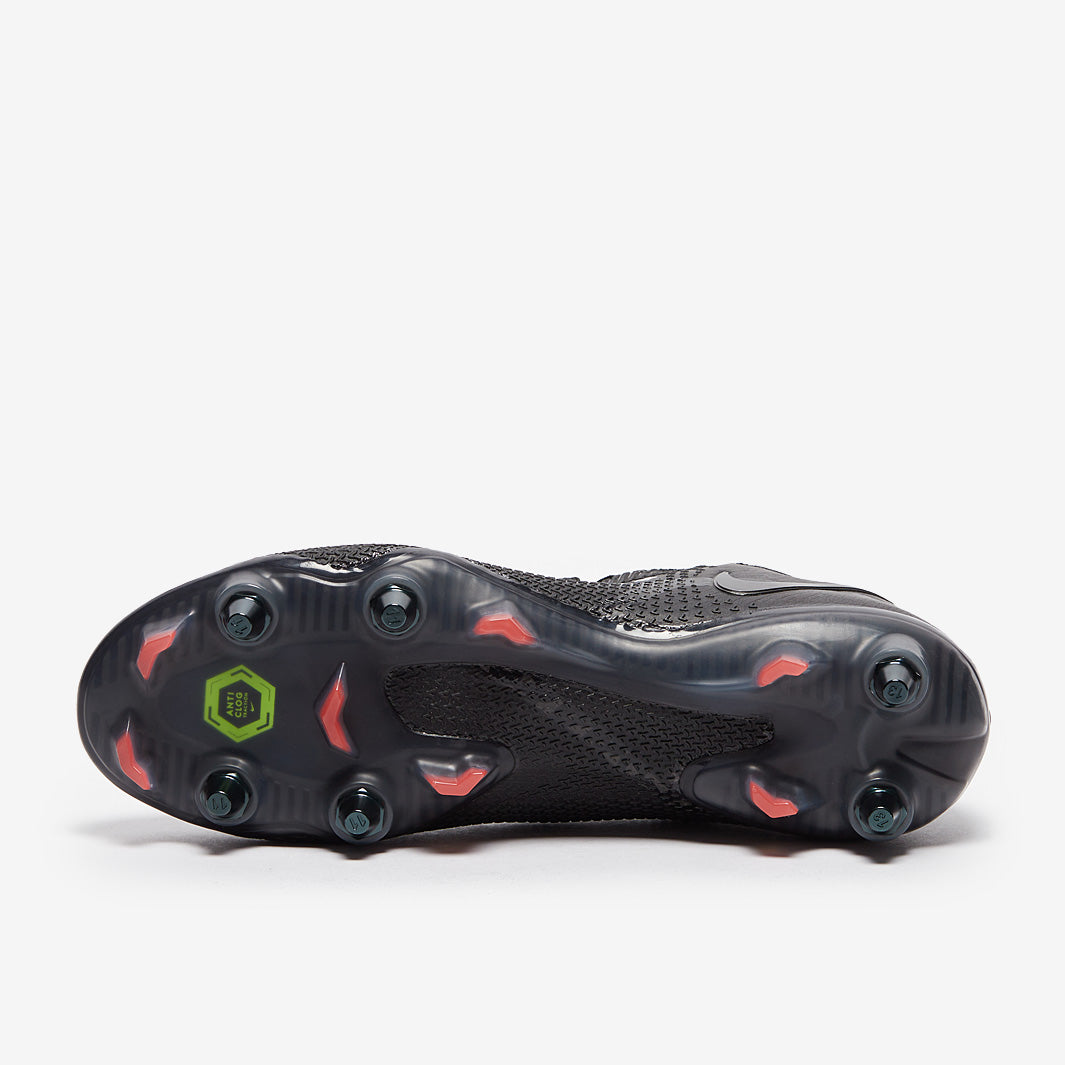 Nike Phantom GT II Elite SG Pro Anti-Clog Football Boots Black/Dk Smoke Grey/Summit White