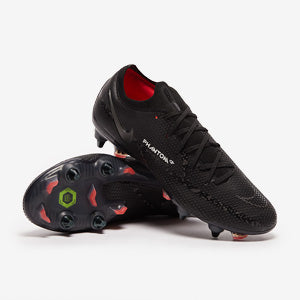Nike Phantom GT II Elite SG Pro Anti-Clog Football Boots Black/Dk Smoke Grey/Summit White