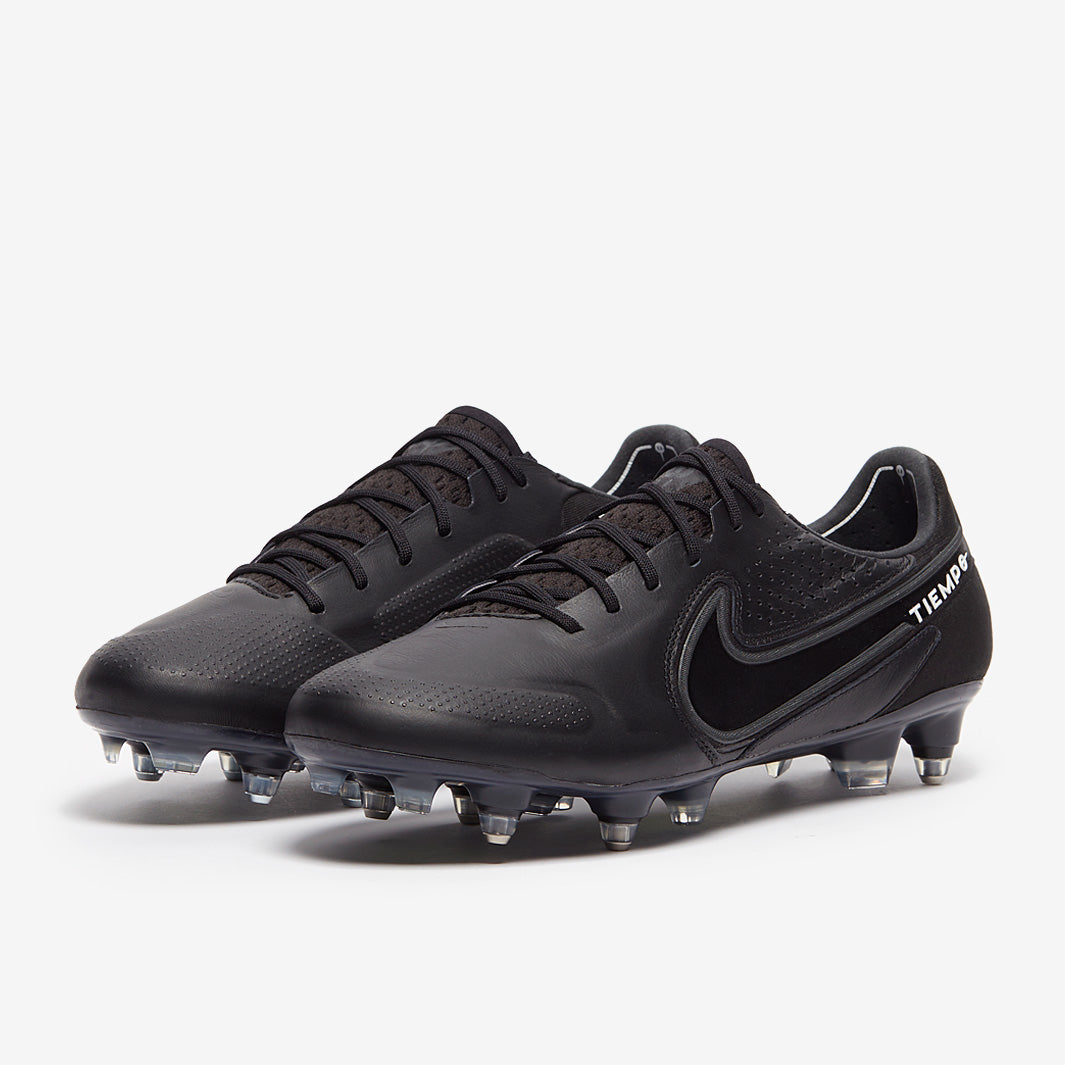 Nike Tiempo Legend IX Elite SG-Pro Anti-Clog Football Boots Black/Dark Smoke Grey/Summit White