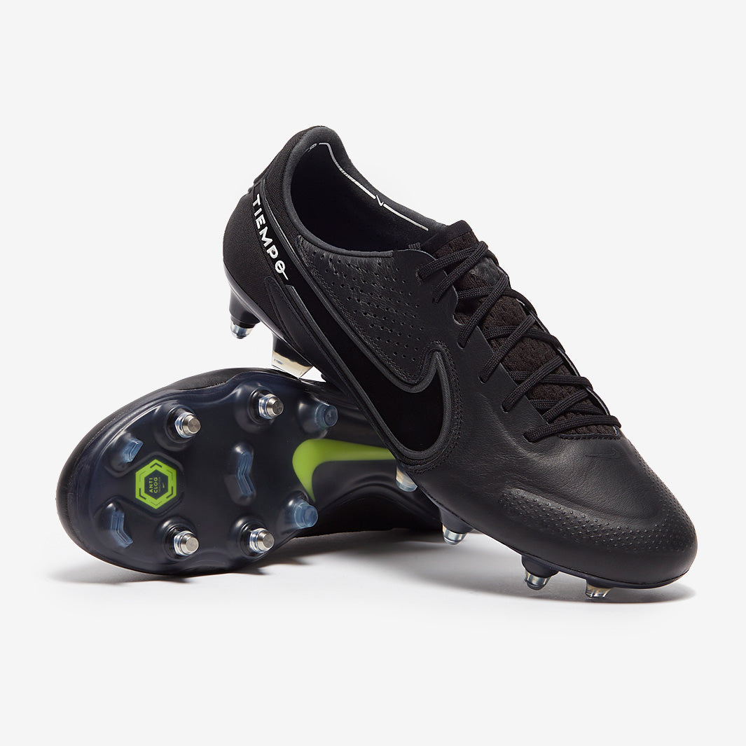 Nike Tiempo Legend IX Elite SG-Pro Anti-Clog Football Boots Black/Dark Smoke Grey/Summit White