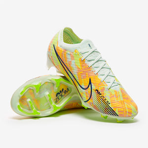 Nike Air Zoom Mercurial Vapor XV Elite FG Football Boots Barely Green/Blackened Blue/Total Orange