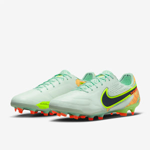 Nike Tiempo Legend IX Elite FG Football Boots Barely Green/Blackened Blue/Total Orange