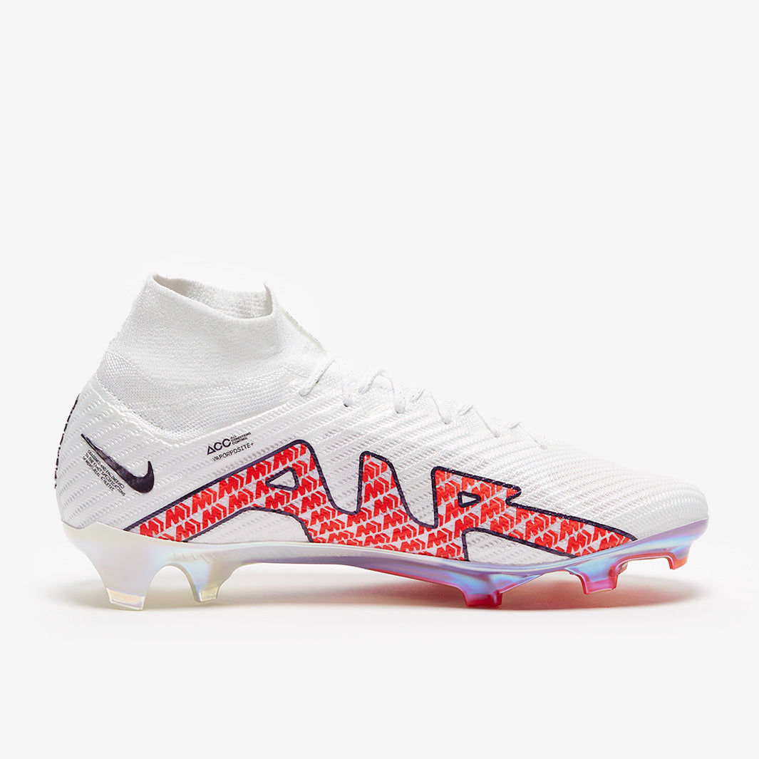 Nike Air Zoom Mercurial Superfly IX Elite FG Football Boots White/Off Noir/Coconut Milk