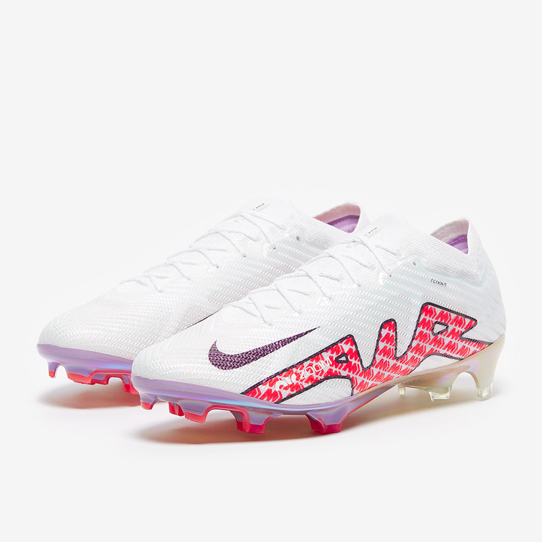 Nike Air Zoom Mercurial Vapor XV Elite FG Football Boots White/Off Noir/Coconut Milk