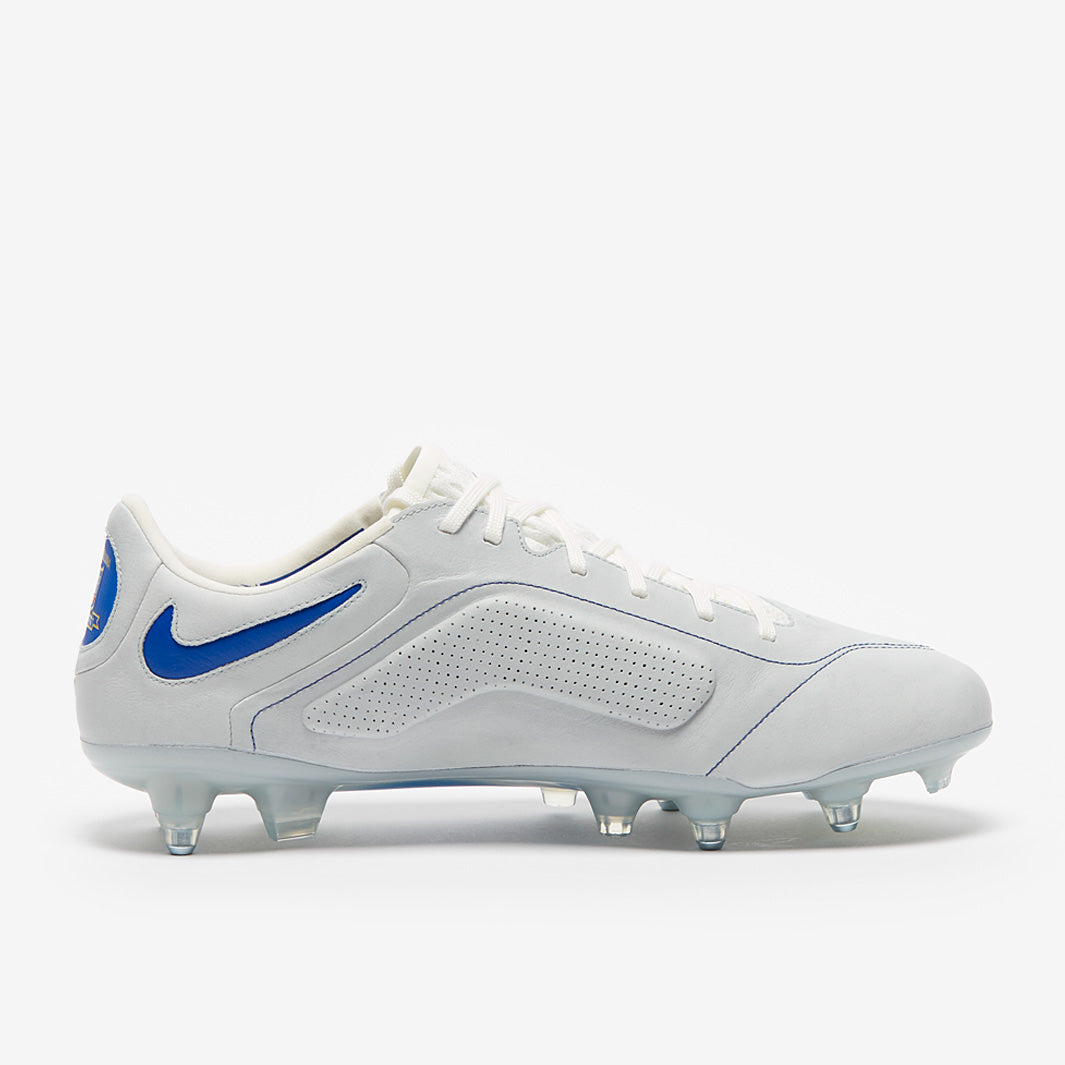 Nike Tiempo Legend IX Elite x Made in Italy SG-Pro Anti-Clog Football Boots White/Game Royal/Metallic Silver