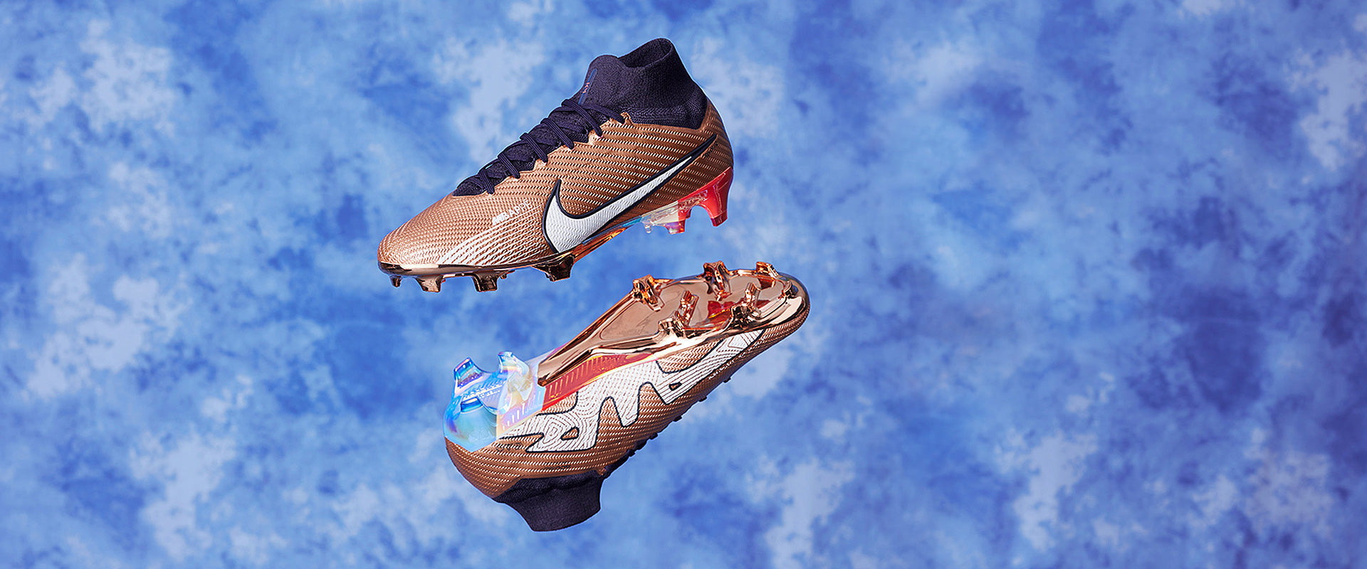Nike Air Zoom Mercurial Superfly IX Elite SE x Mbappe FG Football Boots Metallic Copper/Metallic Copper