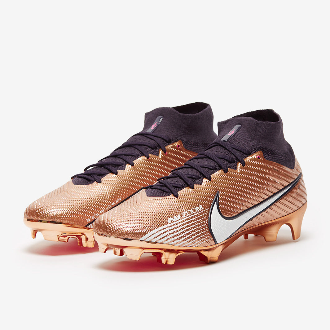 Nike Air Zoom Mercurial Superfly IX Elite FG Football Boots Metallic Copper/Metallic Copper