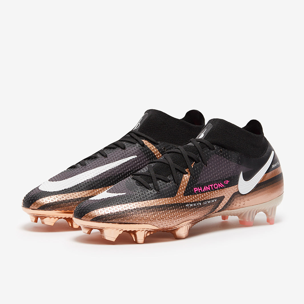 Nike Phantom GT2 Elite DF FG Football Boots Metallic Copper/White/Black