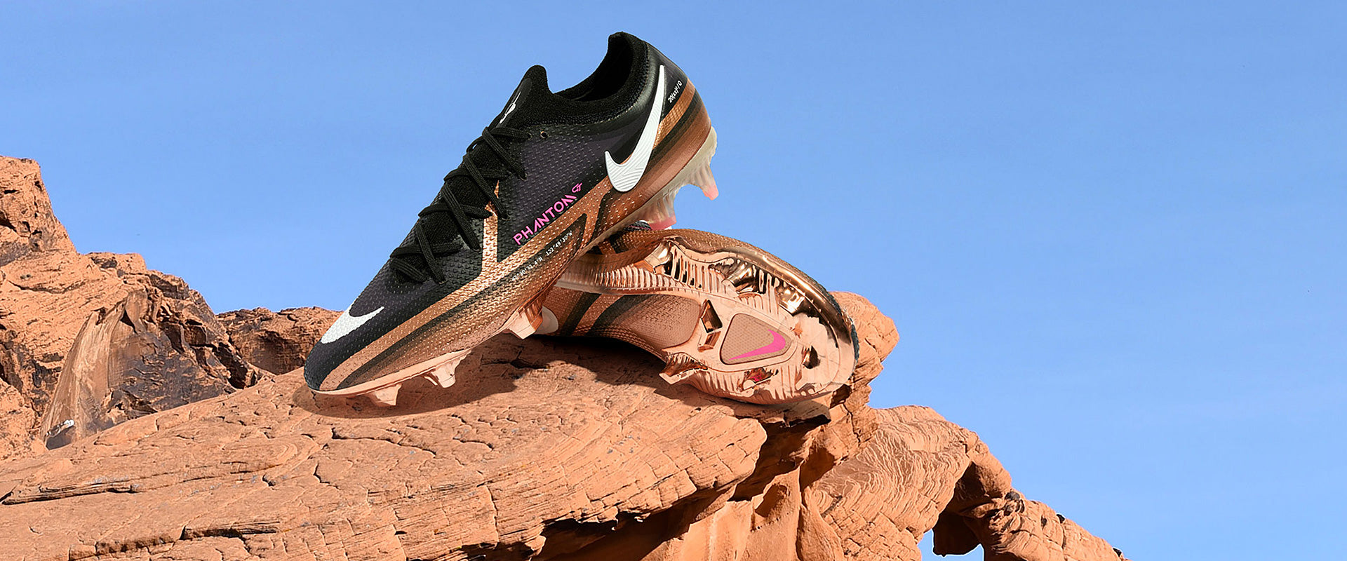 Nike Phantom GT2 Elite FG Football Boots Metallic Copper/White/Black
