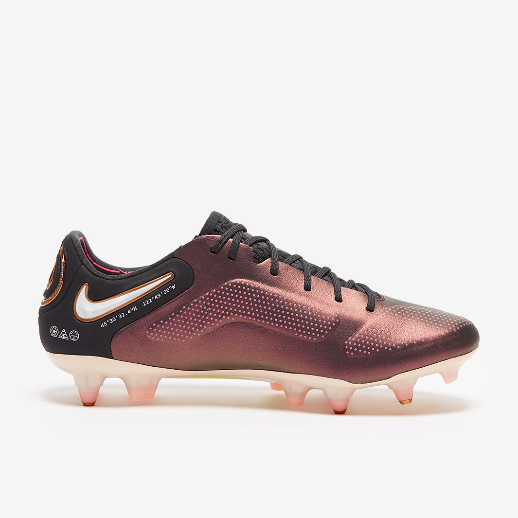 Nike Tiempo Legend IX Elite Pro-SG Anti-Clog Football Boots Space Purple/White