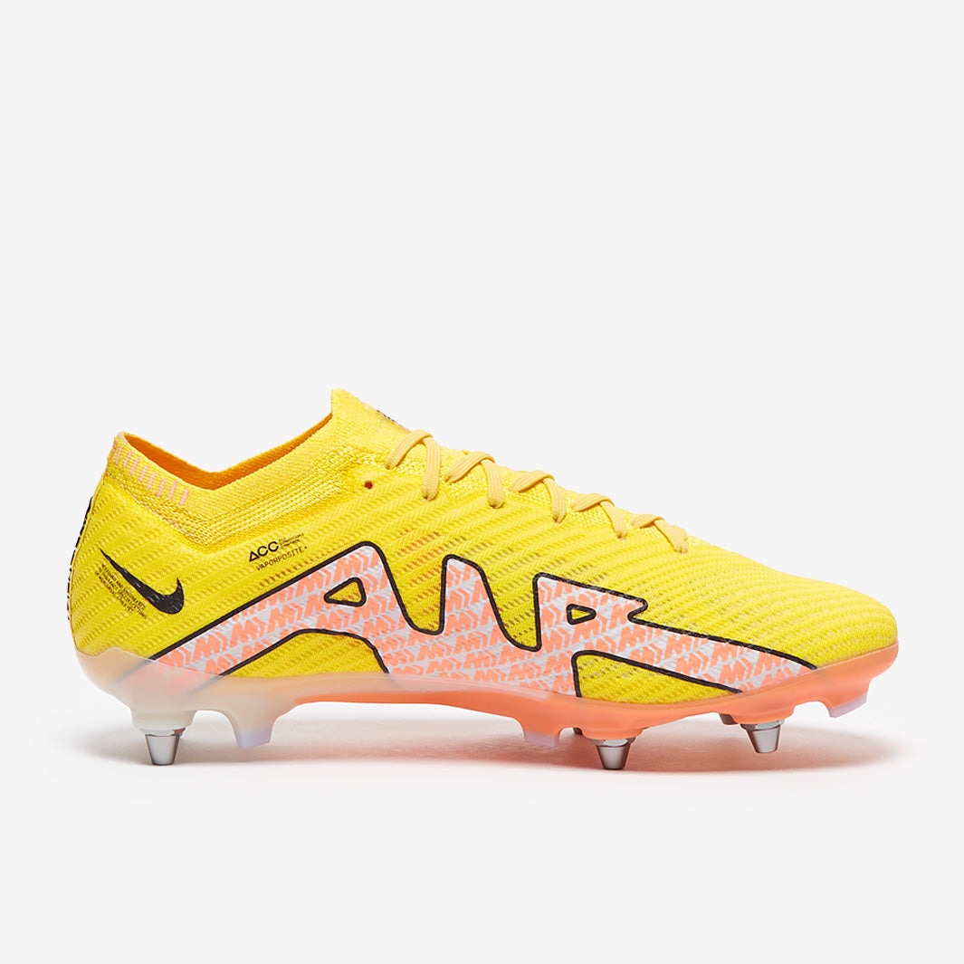 Nike Zoom Vapor XV Elite Pro-SG-Pro Player Edition Football Boots Yellow Strike/Sunset Glow/Doll