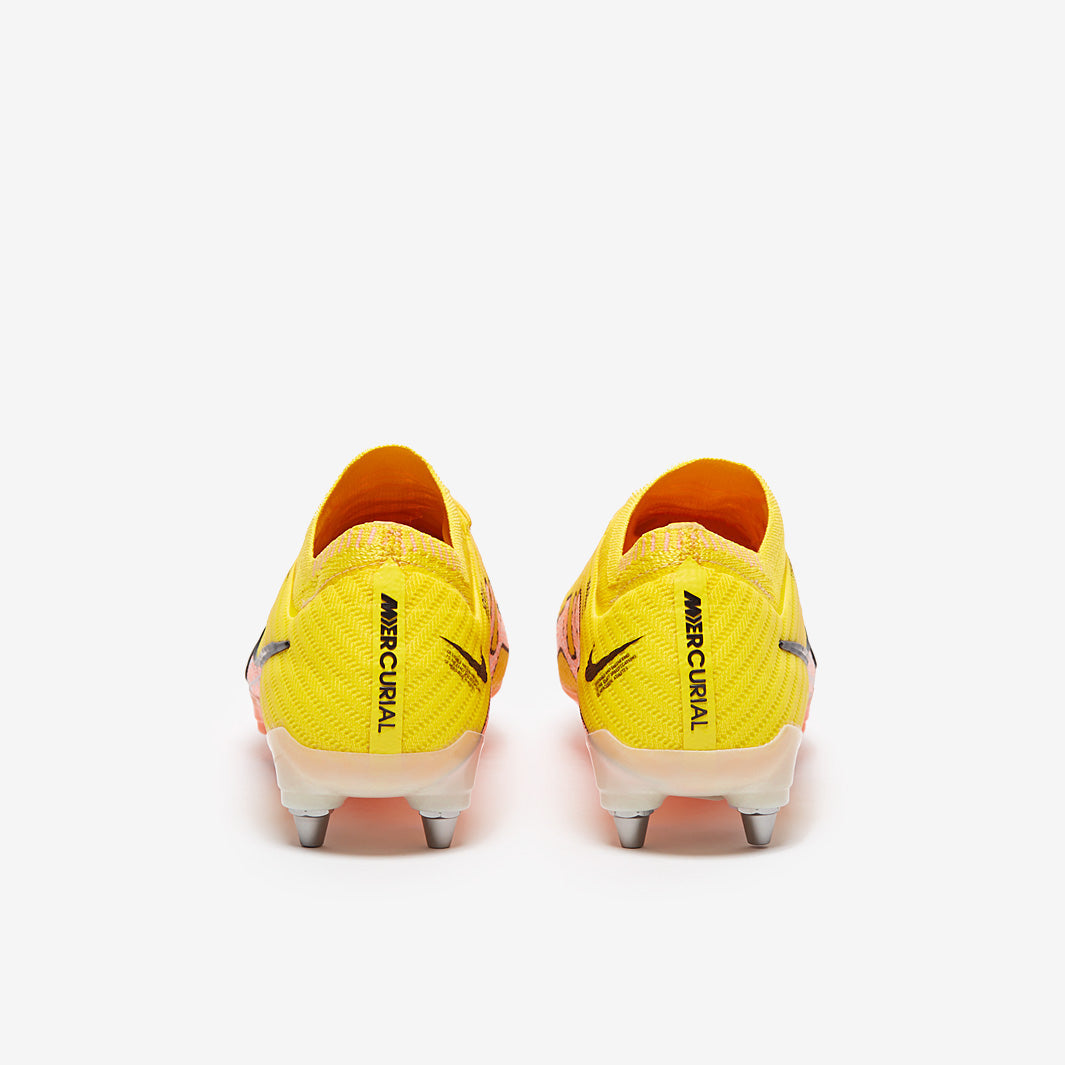 Nike Zoom Vapor XV Elite Pro-SG-Pro Player Edition Football Boots Yellow Strike/Sunset Glow/Doll