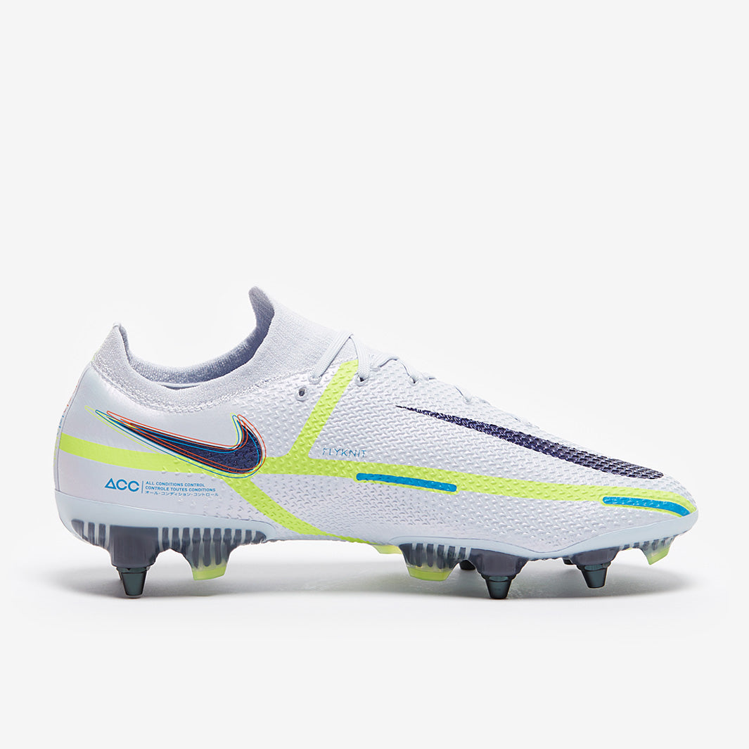 Nike Phantom GT2 Elite SG-Pro Player Edition Football Boots Football Grey/Blackened Blue