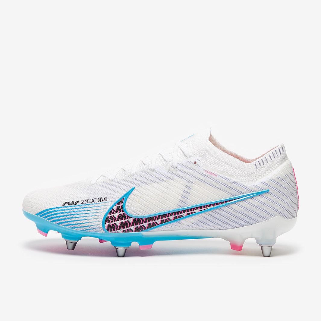 Nike Air Zoom Mercurial Vapor XV Elite SG-Pro Player Edition Football Boots White/Baltic Blue/Pink Blast/Indigo Haze