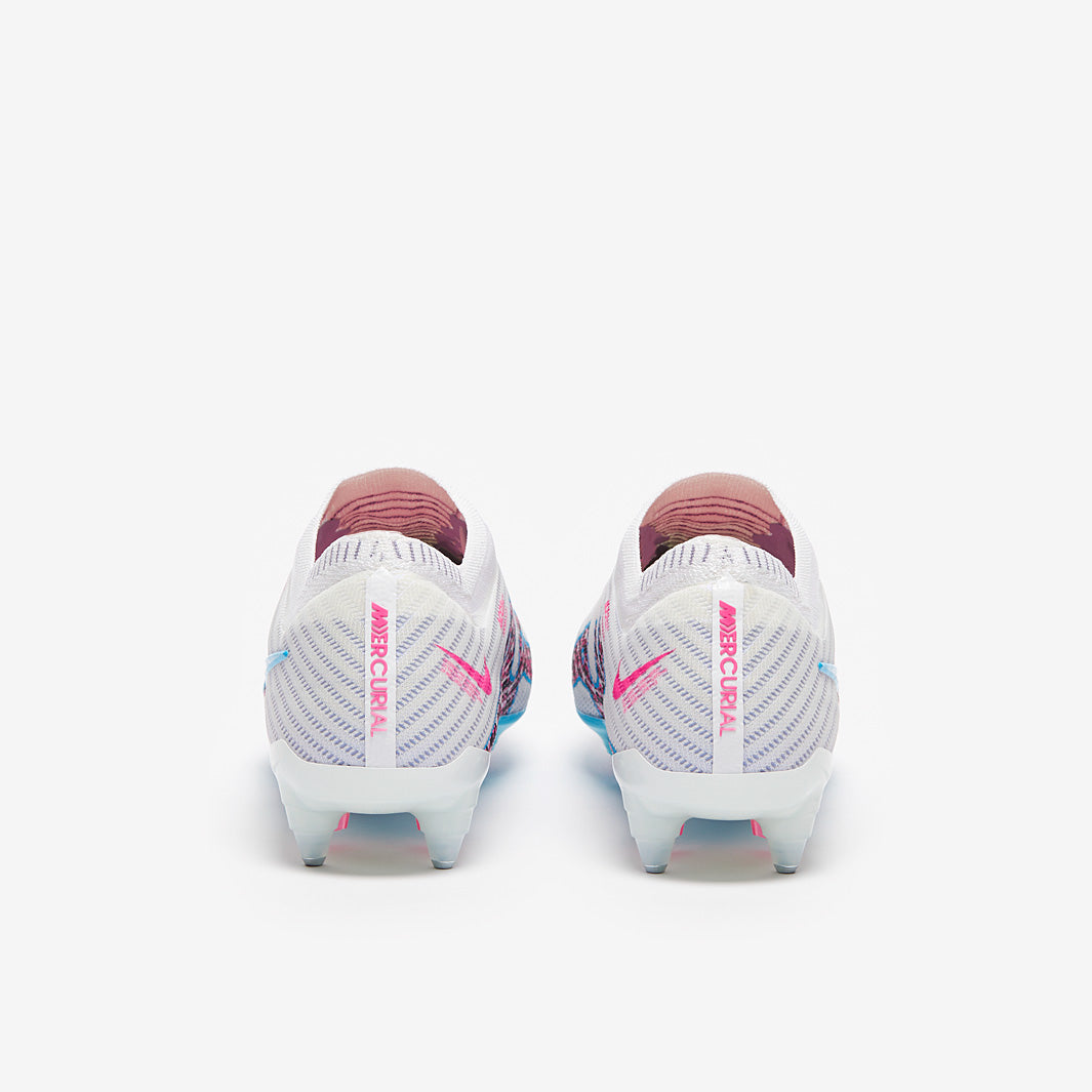 Nike Air Zoom Mercurial Vapor XV Elite SG-Pro Anti-Clog Football Boots White/Baltic Blue/Pink Blast/Indigo Haze