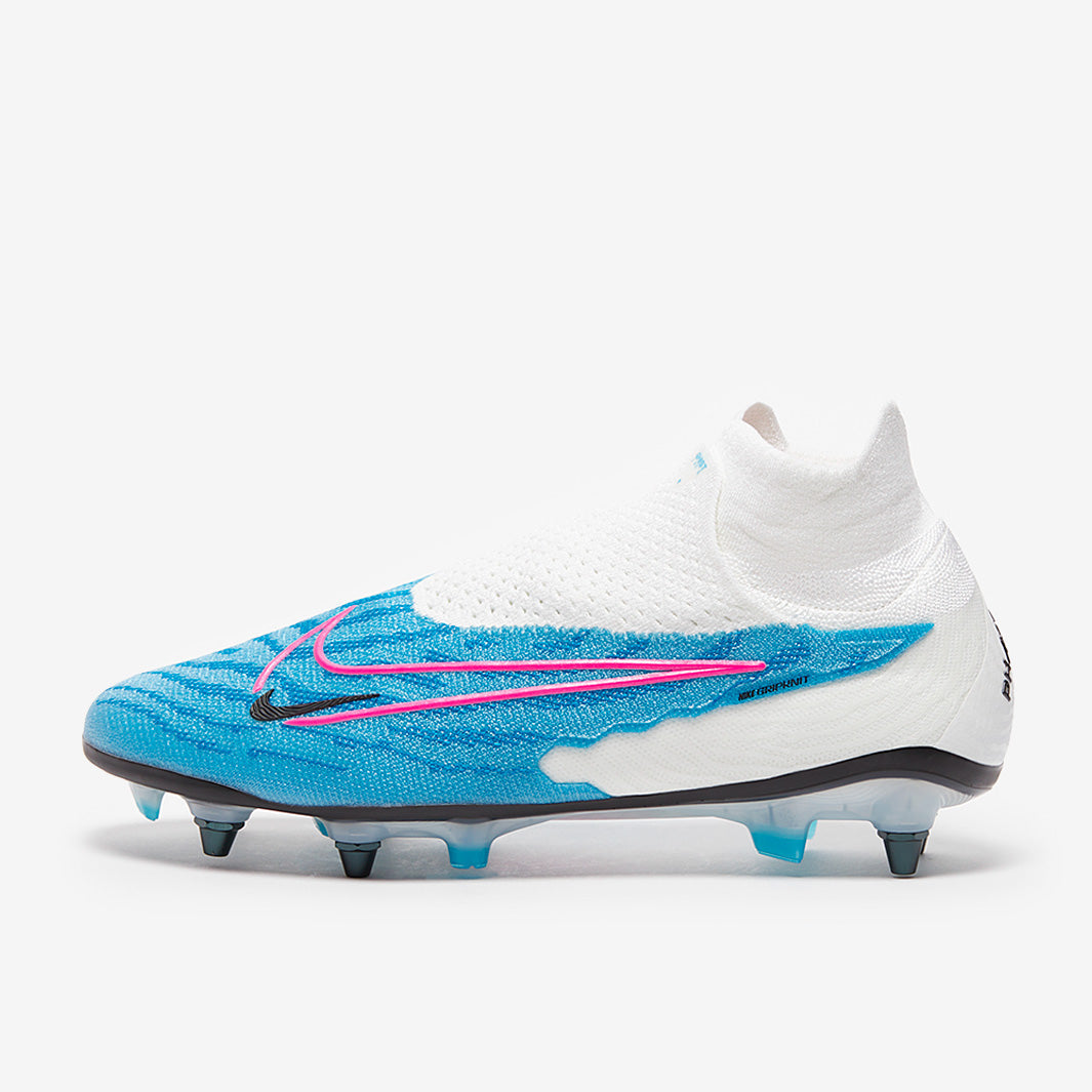 Nike Phantom GX Elite DF SG-Pro Player Edition Football Boots Baltic Blue/Pink Blast/White/Laser Blue