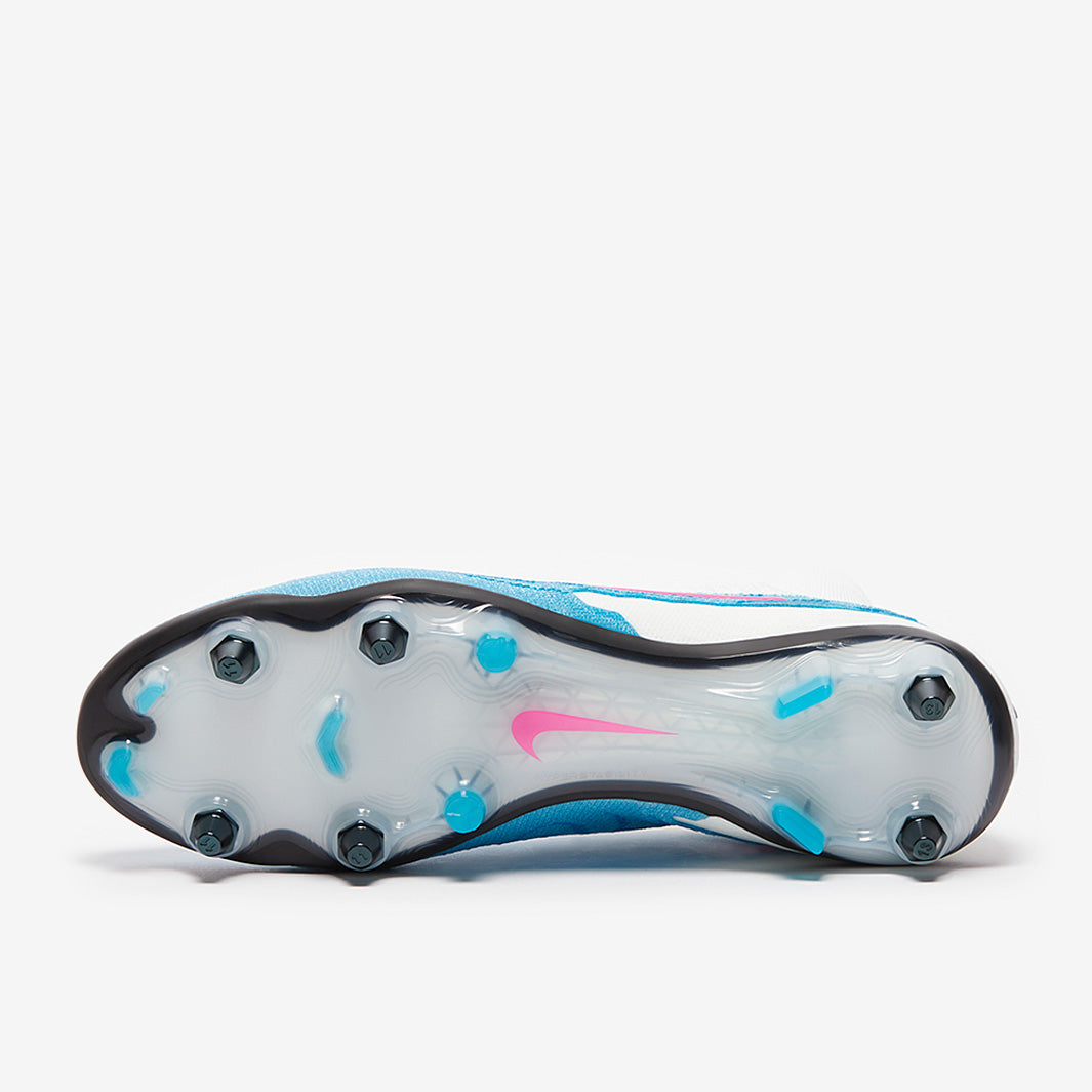 Nike Phantom GX Elite DF SG-Pro Player Edition Football Boots Baltic Blue/Pink Blast/White/Laser Blue