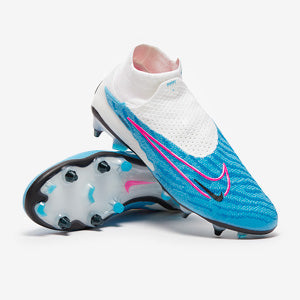 Nike Phantom GX Elite DF SG-Pro Player Edition Football Boots Baltic Blue/Pink Blast/White/Laser Blue