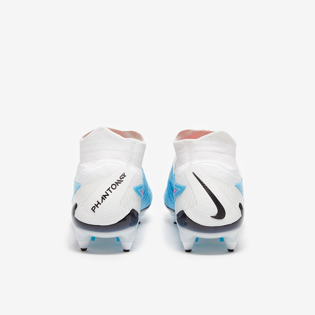 Nike Phantom GX Elite DF SG-Pro Anti-Clog Football Boots Baltic Blue/Pink Blast/White/Laser Blue