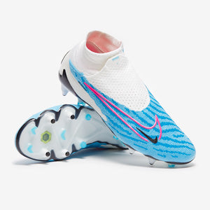 Nike Phantom GX Elite DF SG-Pro Anti-Clog Football Boots Baltic Blue/Pink Blast/White/Laser Blue