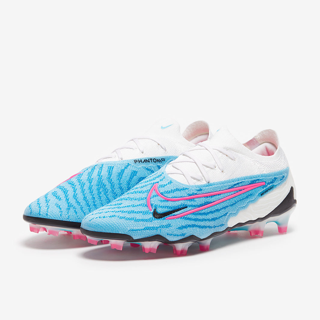 Nike Phantom GX Elite FG Football Boots Baltic Blue/Pink Blast/White/Laser Blue