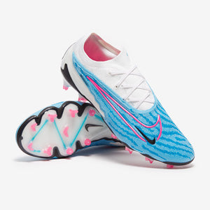 Nike Phantom GX Elite FG Football Boots Baltic Blue/Pink Blast/White/Laser Blue