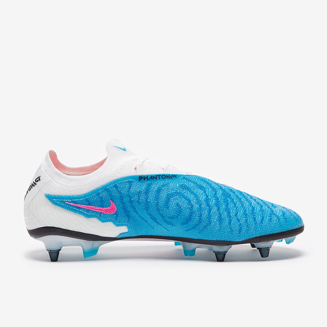Nike Phantom GX Elite SG-Pro Player Edition Football Boots Baltic Blue/Pink Blast/White/Laser Blue