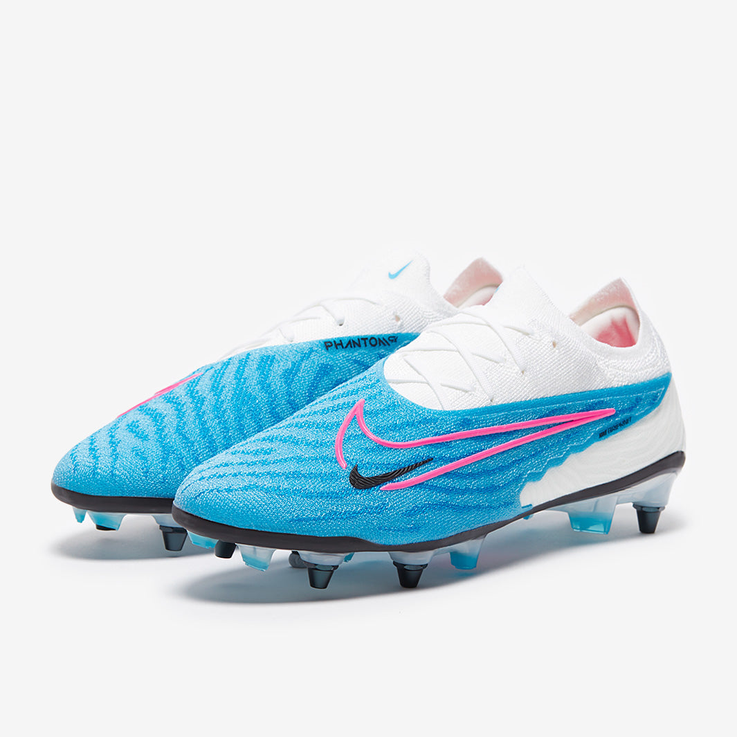Nike Phantom GX Elite SG-Pro Player Edition Football Boots Baltic Blue/Pink Blast/White/Laser Blue
