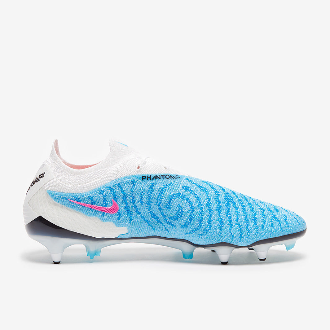 Nike Phantom GX Elite SG-Pro Anti-Clog Football Boots Baltic Blue/Pink Blast/White/Laser Blue